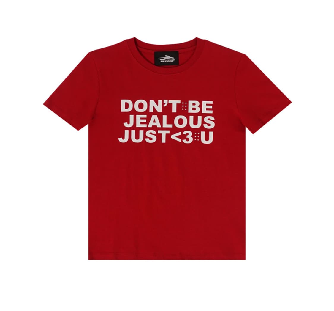 제노리포트 dont be jealous 티셔츠 팝니다 상품이미지1