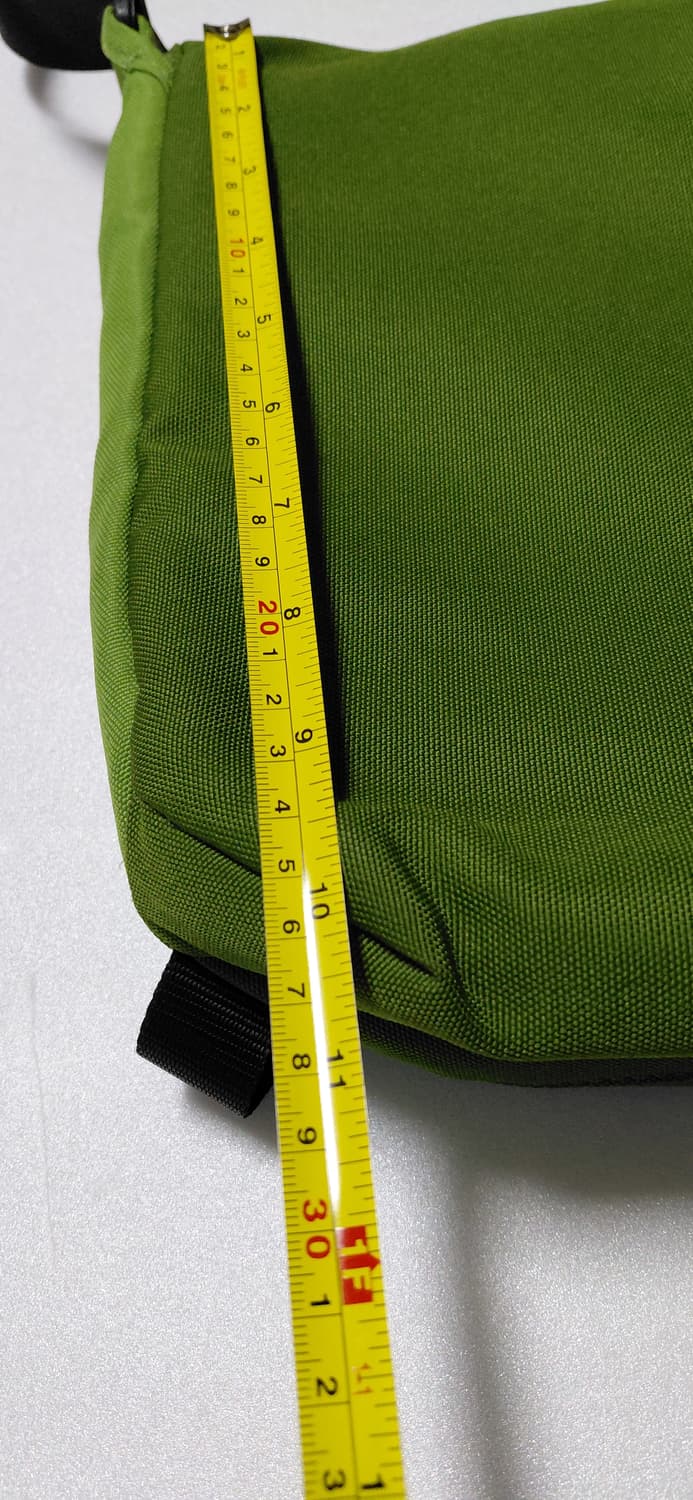 크럼플러 메신저백 그린 상품이미지9