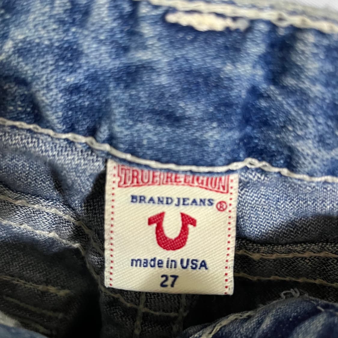 [True Religion] 트루릴리전 조이 빅T 데미지 데님팬츠 상품이미지6