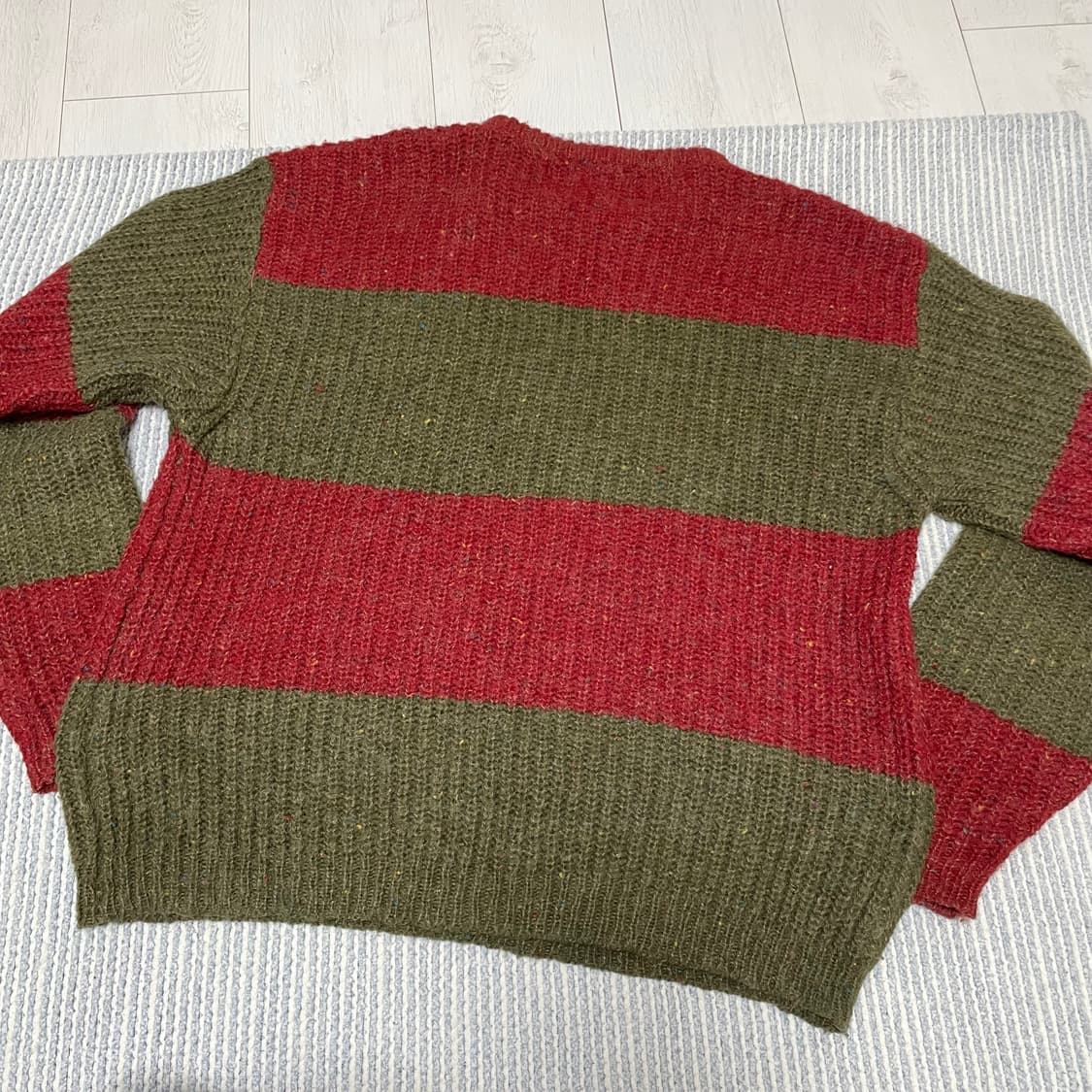 CRYSTAL WAVE 벌키 울 니트탑 상품이미지5