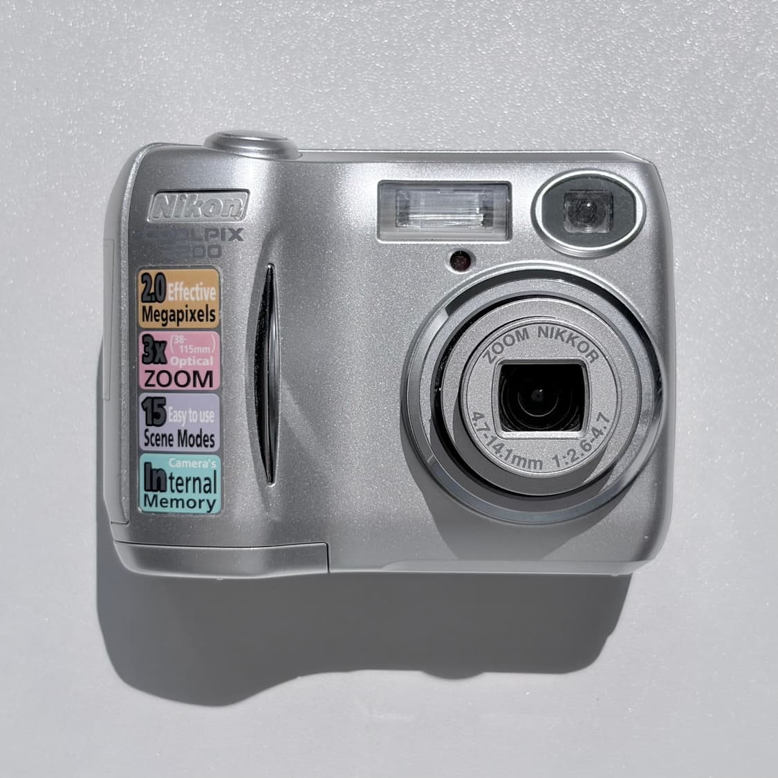 사쿠라디카,희귀템) Nikon Coolpix 2200 디카 상품이미지3