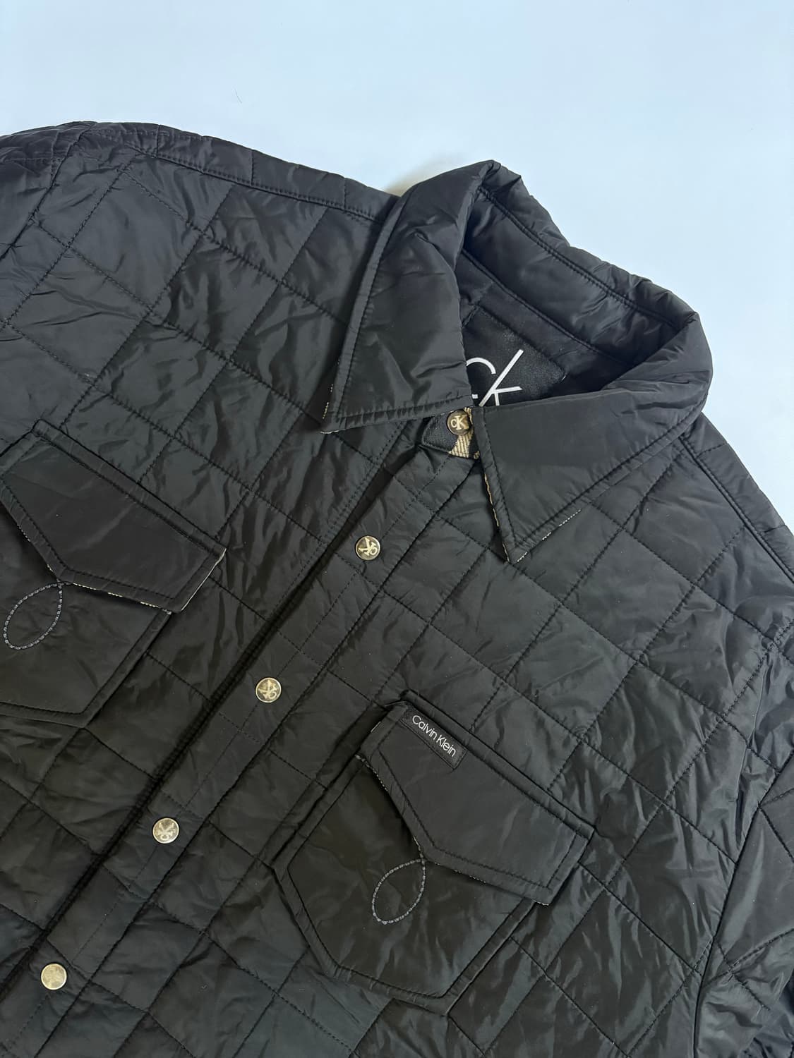 캘빈클라인 퀄팅자켓 상품이미지1
