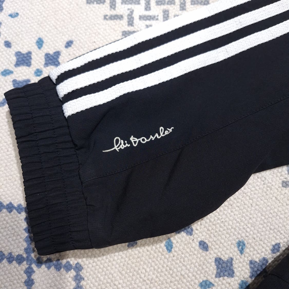 아디다스 00s 블랙 화이트 삼선 다슬러 우븐 래글런 올드스쿨 바람막이 상품이미지7