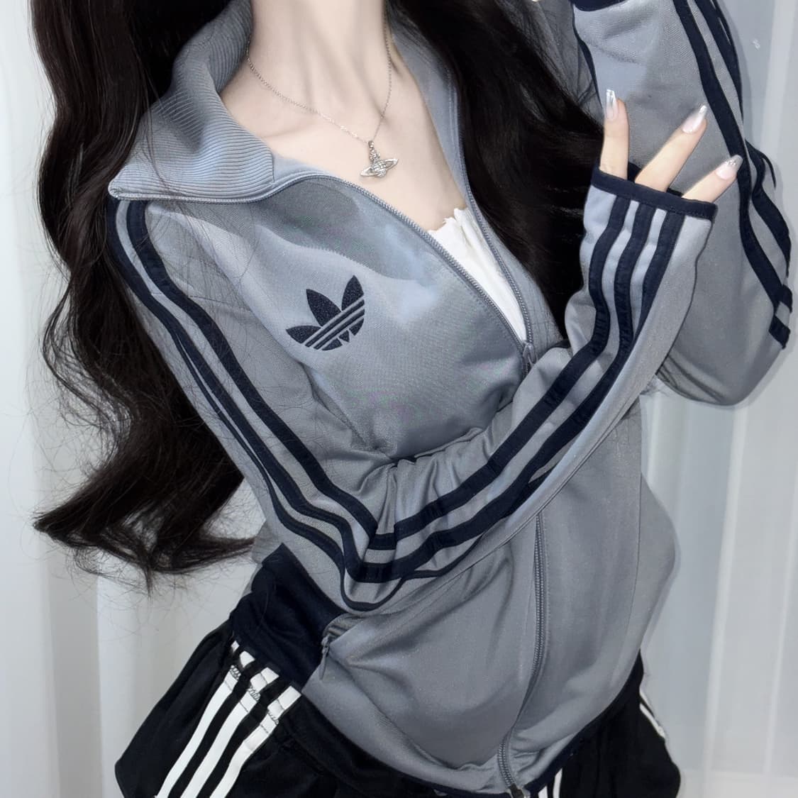 🐰아디다스 구파버 그레이 져지 트랙탑🖤 상품이미지2