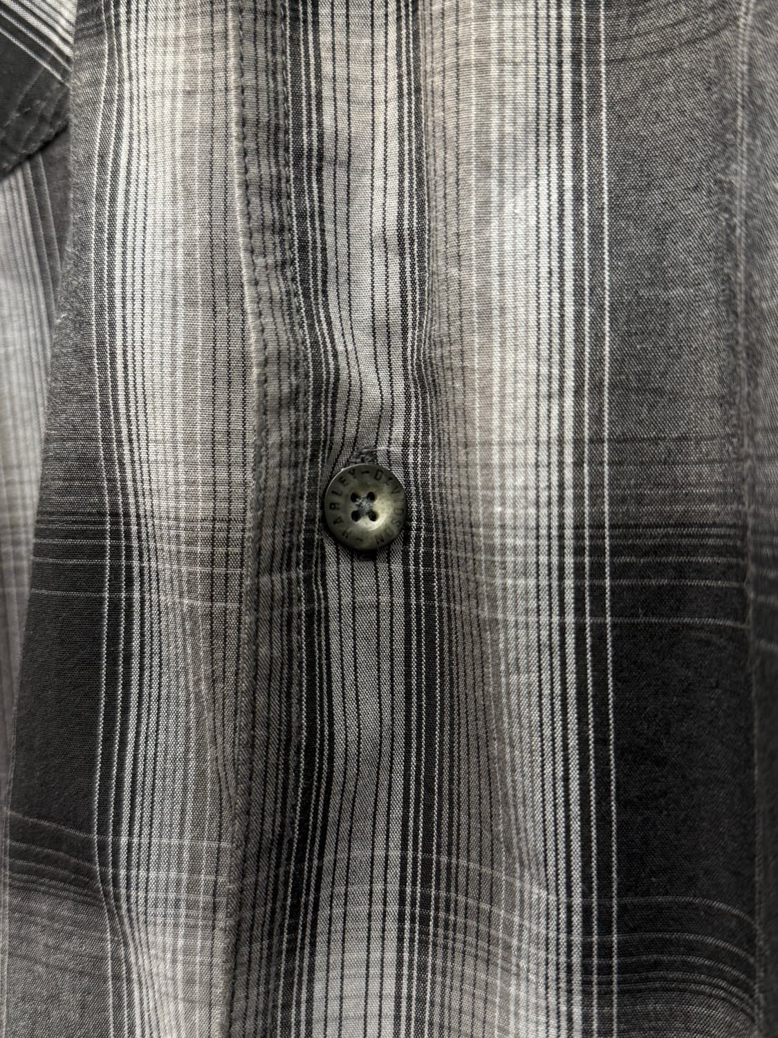 Harley-Davidson Plaid Short Sleeve Shirt 상품이미지5