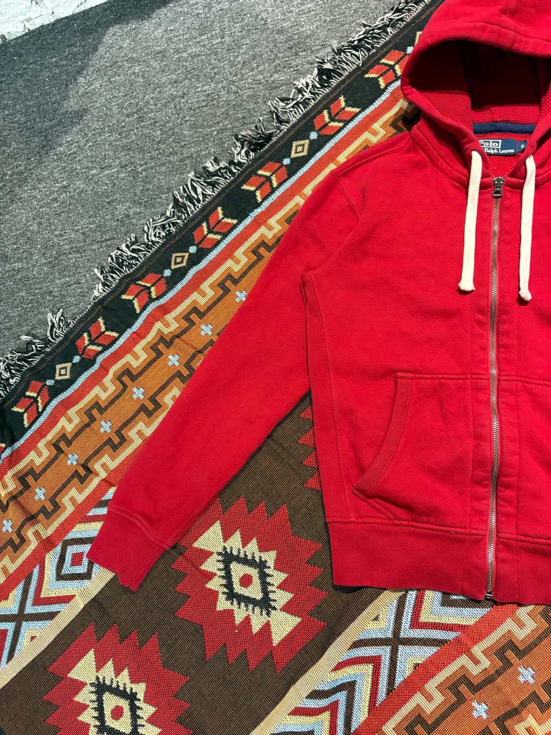 폴로 빅포니 사이드라인 빈티지 후드집압 상품이미지4