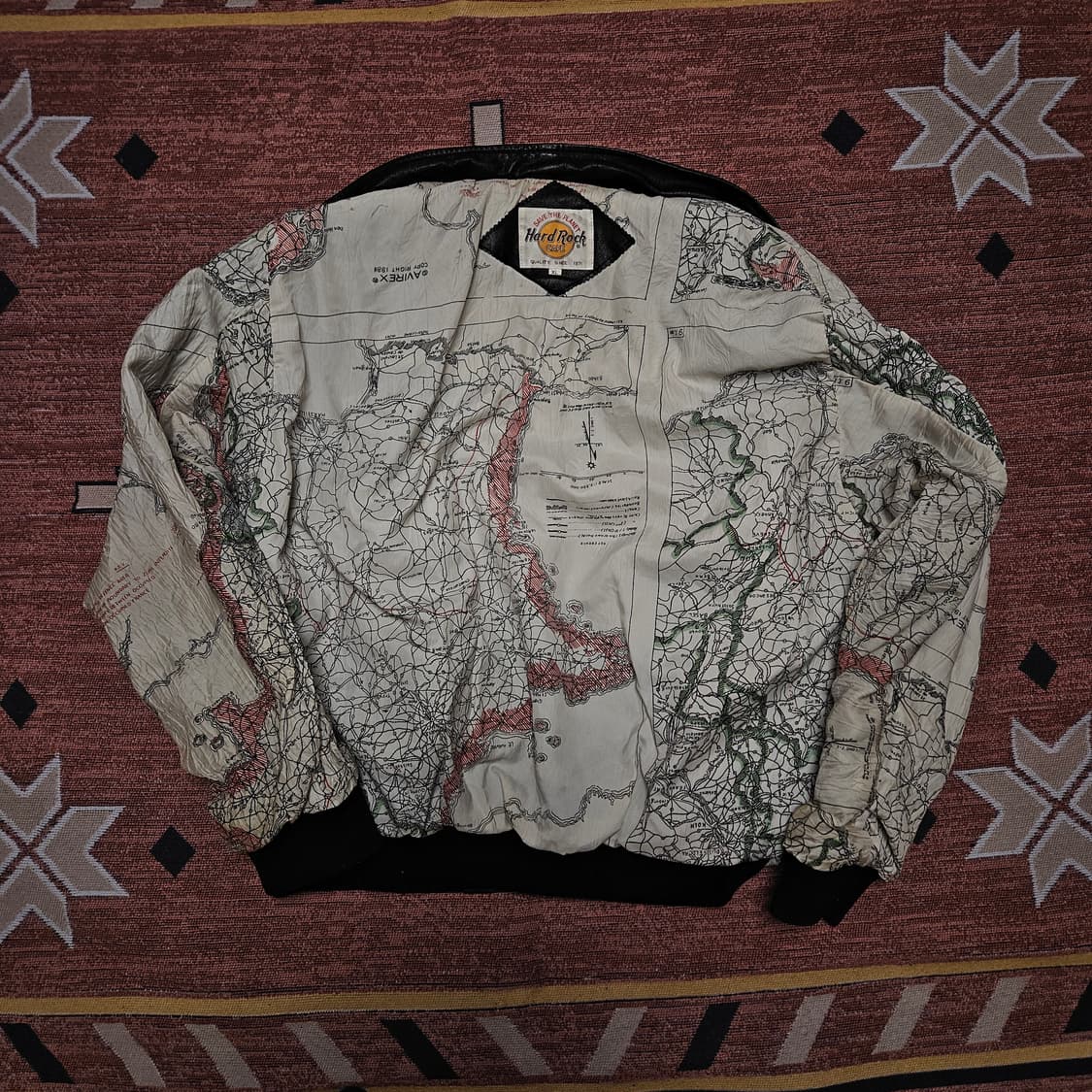 90s 하드록카페 A-2 자켓 / 메이드 인 코리아 상품이미지6