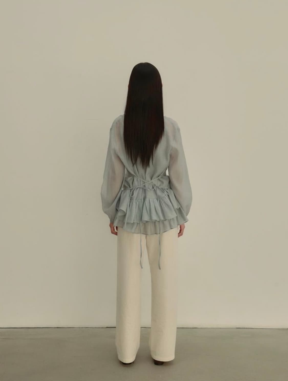 Frill blouse set-up 상품이미지2