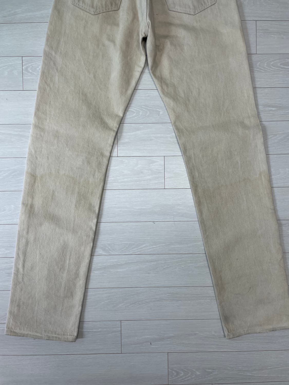 Levi’s 501 베이지 코튼 팬츠 (유럽판) 상품이미지3