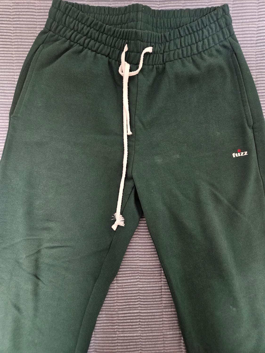 fuzz 퍼즈 스웻팬츠 그린 상품이미지1