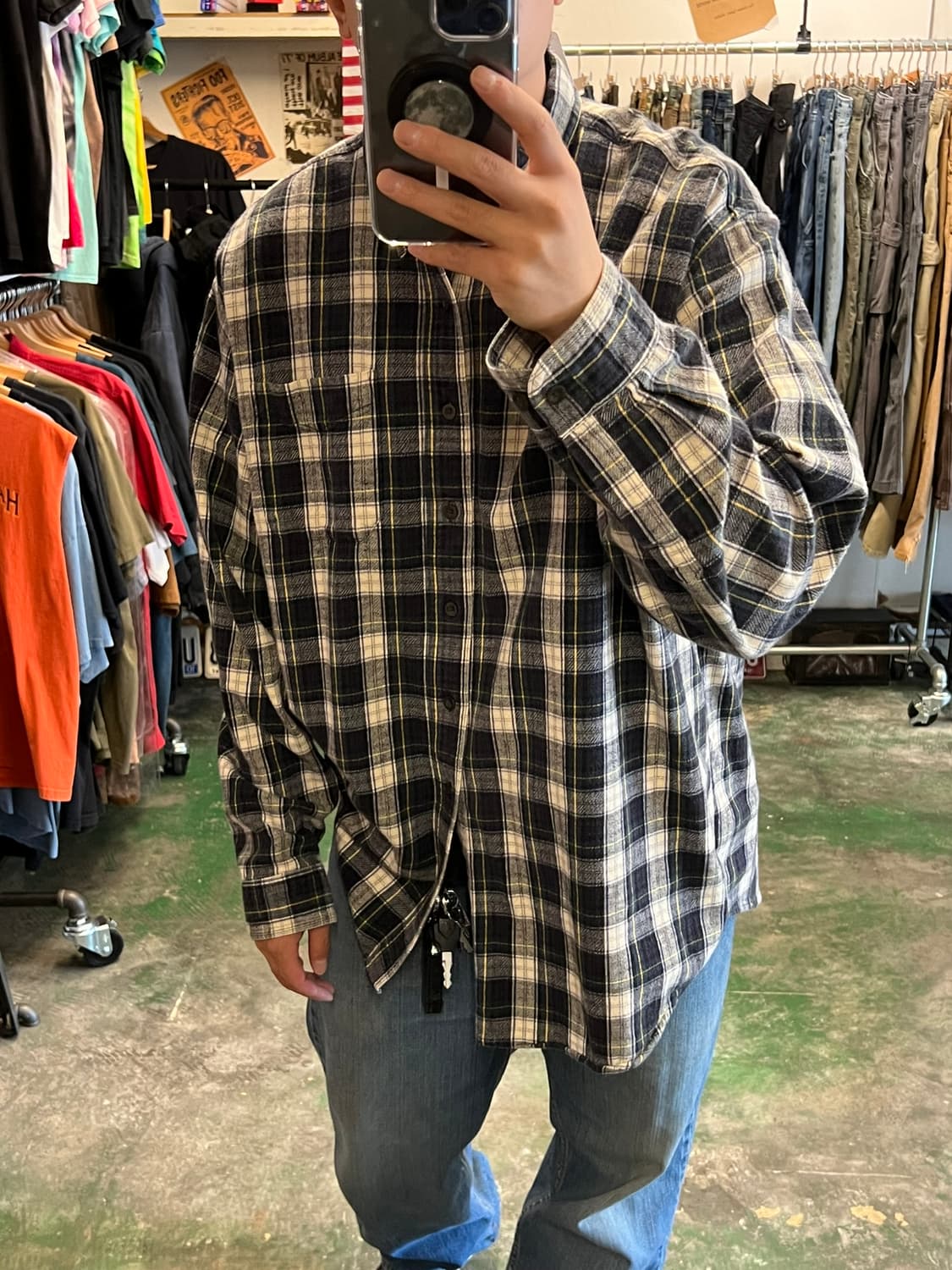 [XXL] LLBean 엘엘빈 트레디셔널 체크 플란넬 셔츠 상품이미지8