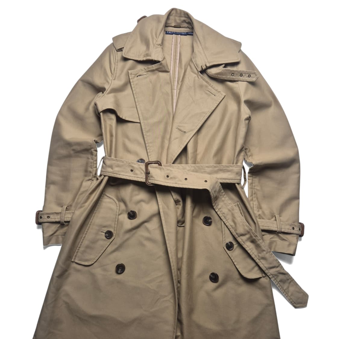 [M] 폴로 랄프로렌 벨티드 더블 브레스티드 트렌치코트 상품이미지1
