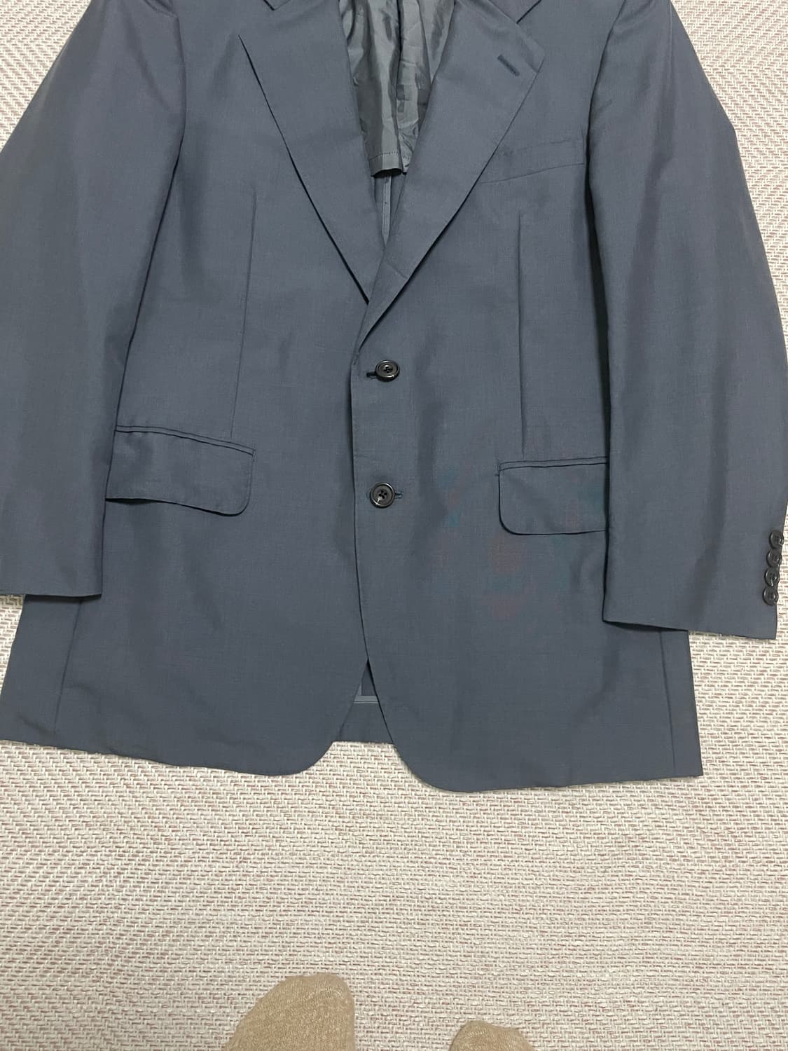 버버리 그레이 블레이저 J03288 상품이미지2