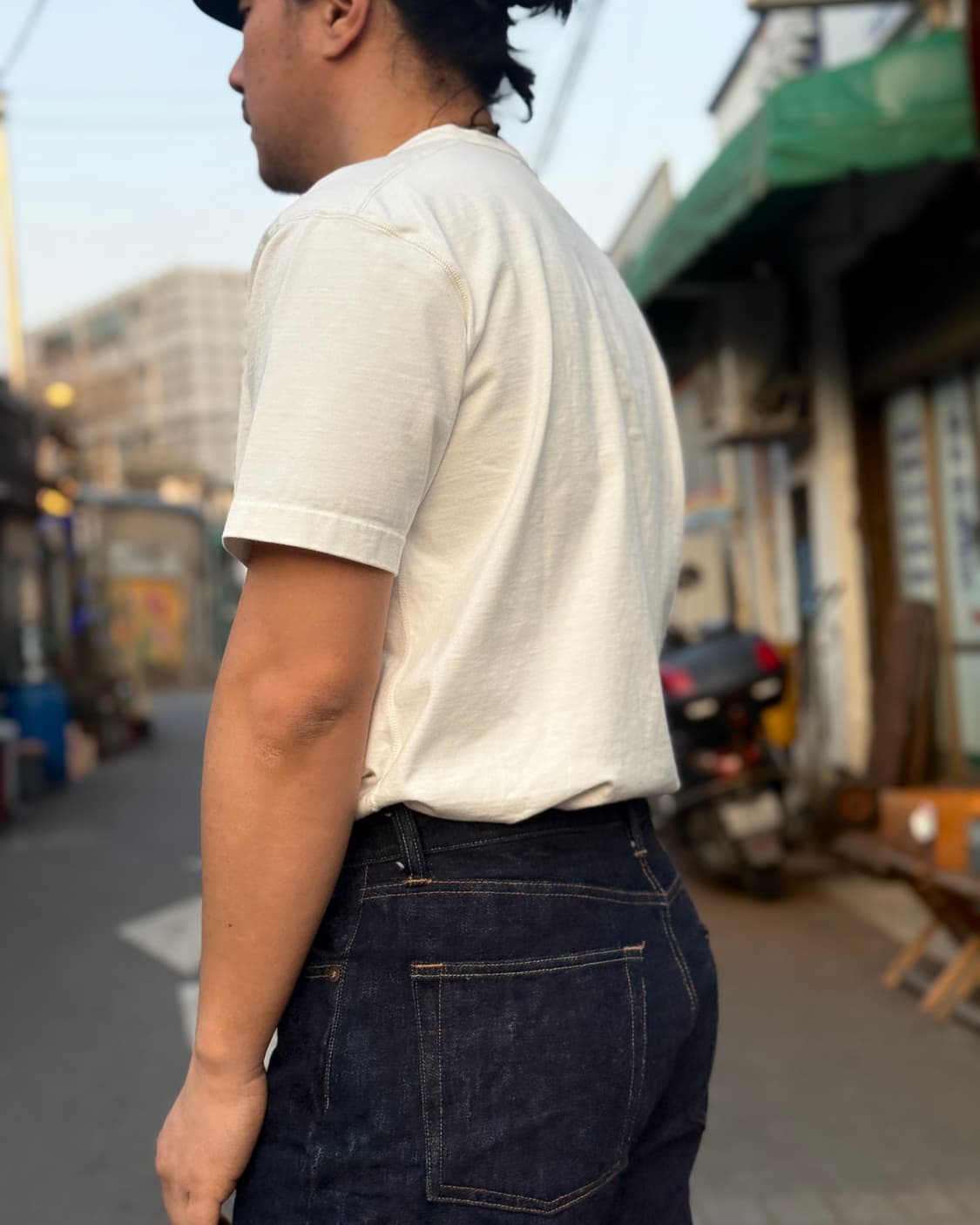 브론슨 10.6oz 코튼 숏 슬리브 헨리 티셔츠 XXL 상품이미지7