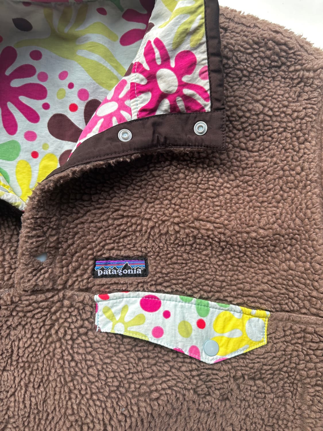 Patagonia Reversible Deep Pile Flower M  상품이미지7