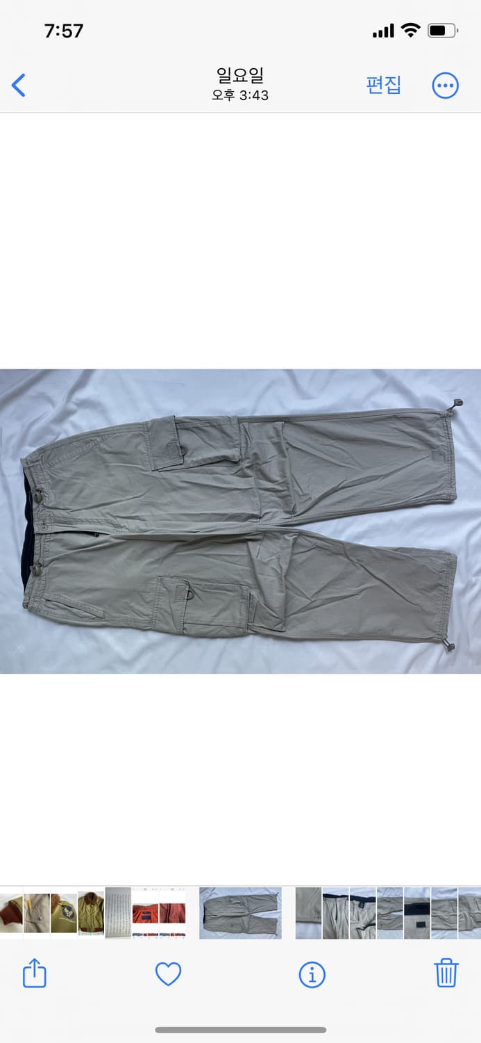 90s 빈티지 gap 올드 갭 카고팬츠 밀리터리 m65 bdu 상품이미지3