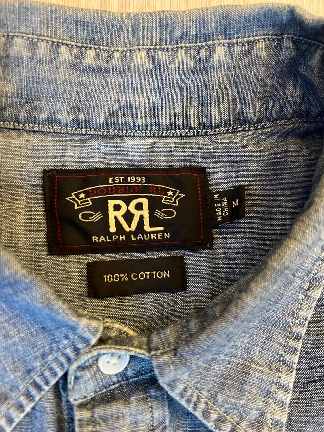 RRL western shirts M 상품이미지2
