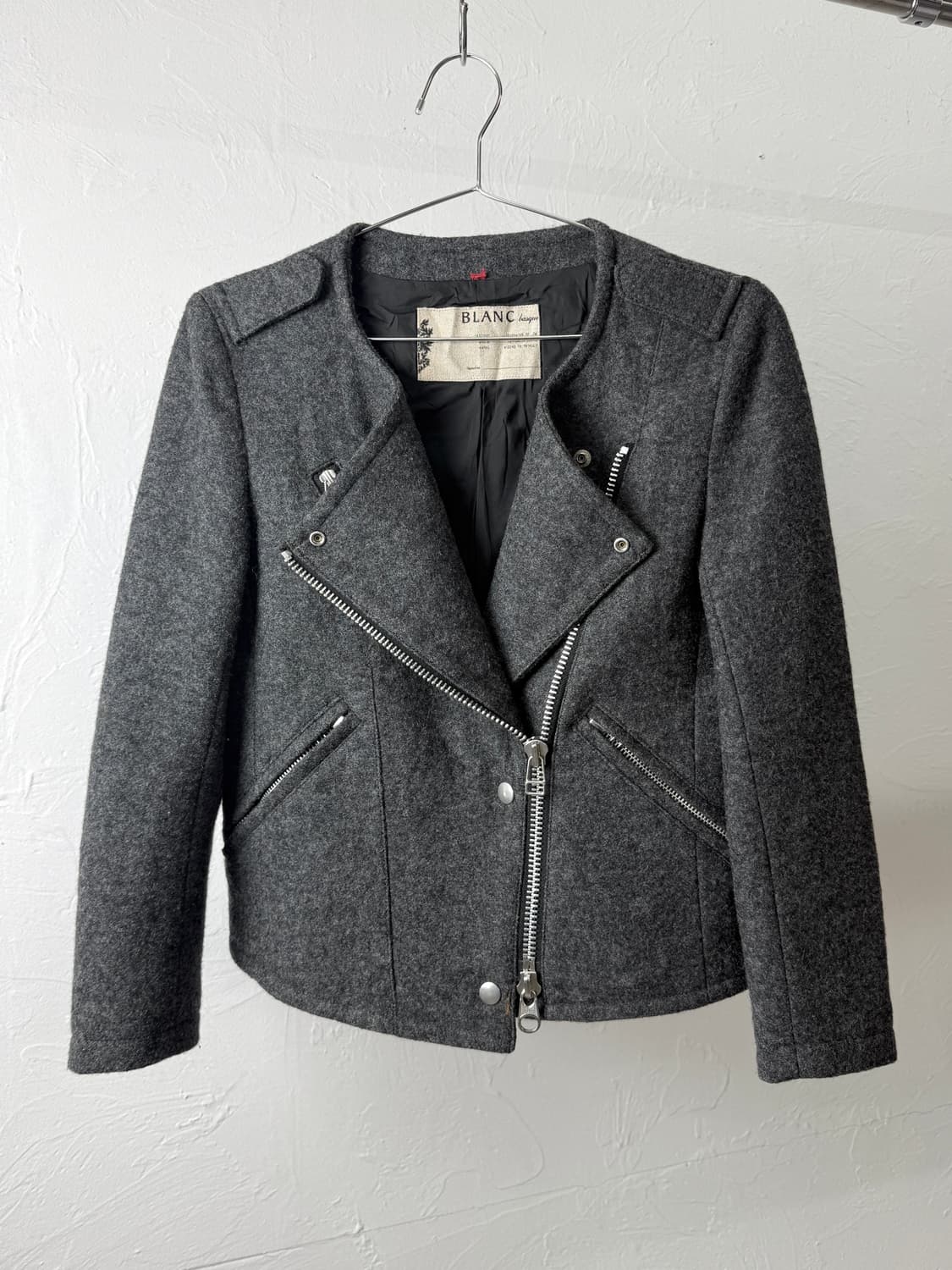 Blanc 투웨이 울 자켓 상품이미지3