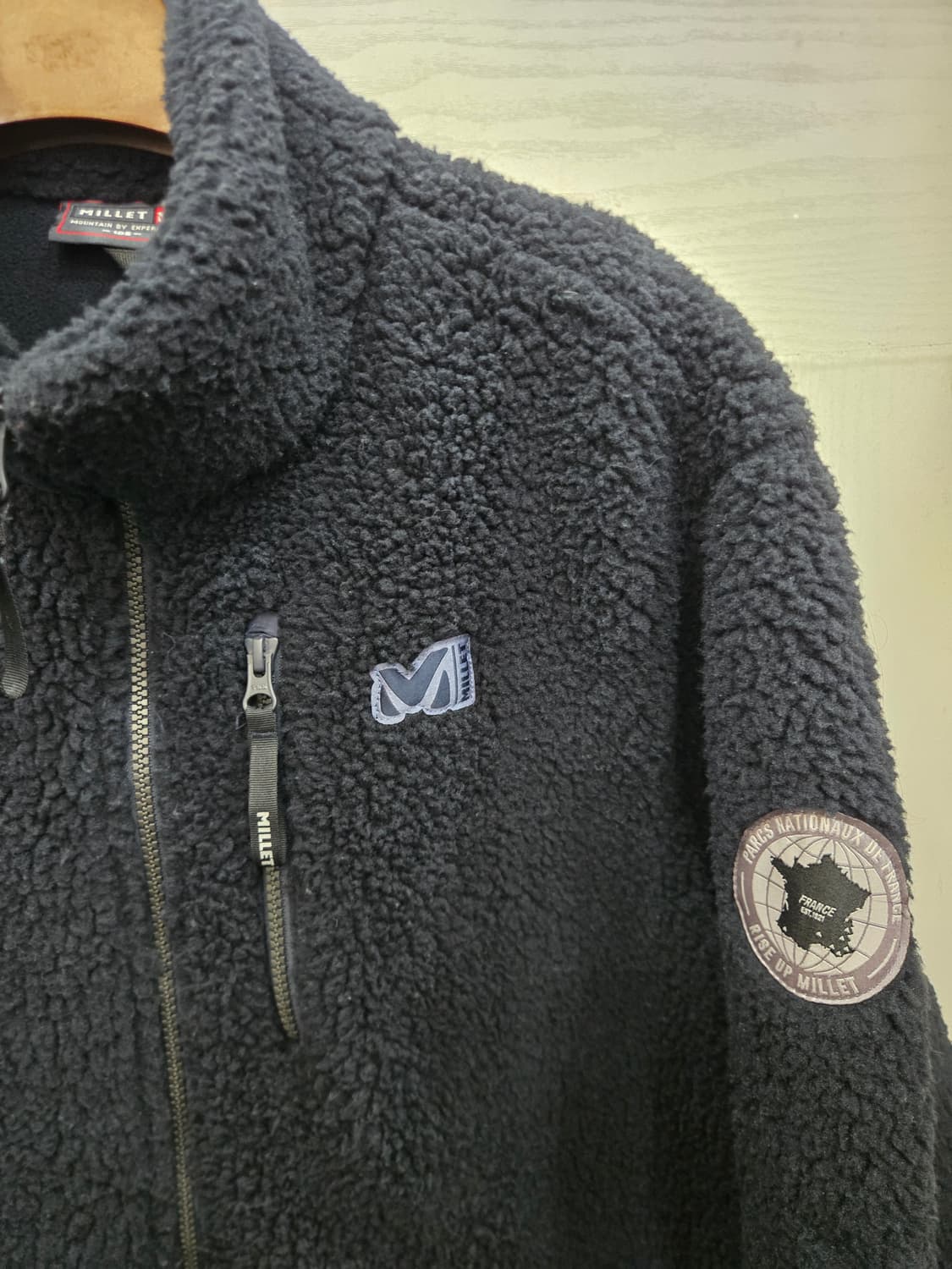 105,XL)) MILLE 밀레 양털 뽀글이 후리스 점퍼! 상품이미지2