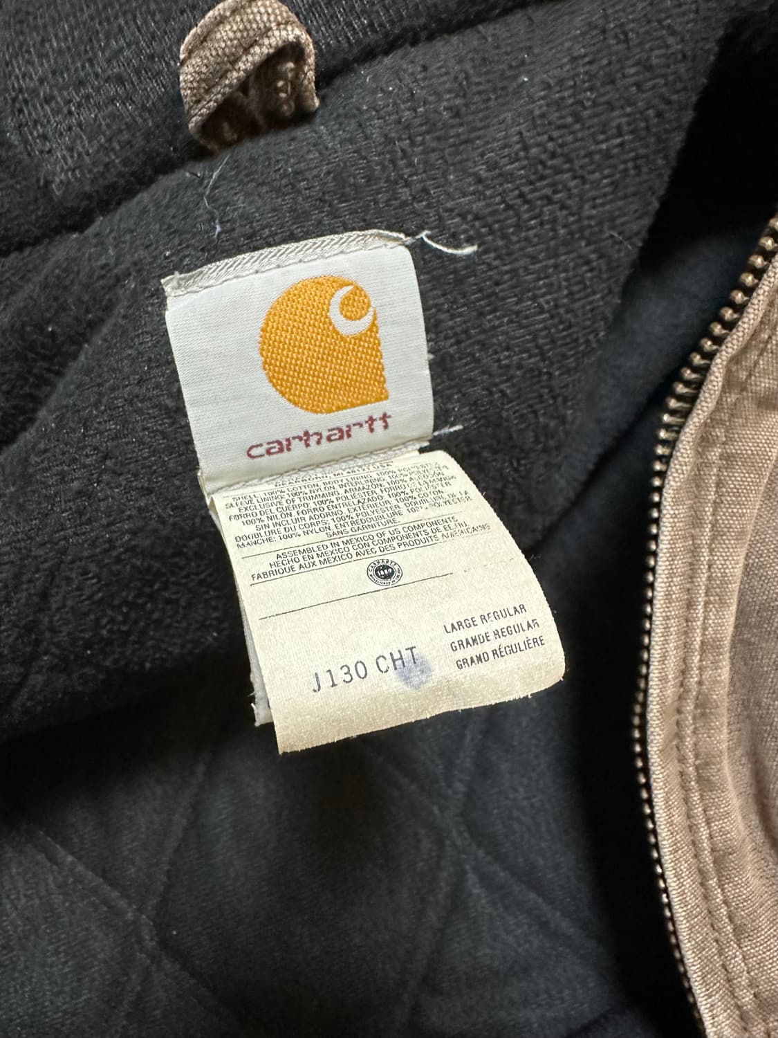 칼하트 J130 액티브 후드 팝니다 상품이미지3