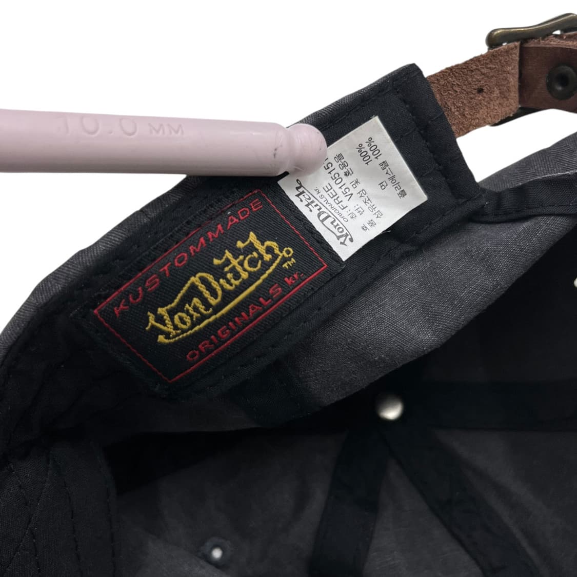 본더치 y2k 그런지 그레이 볼캡 상품이미지9