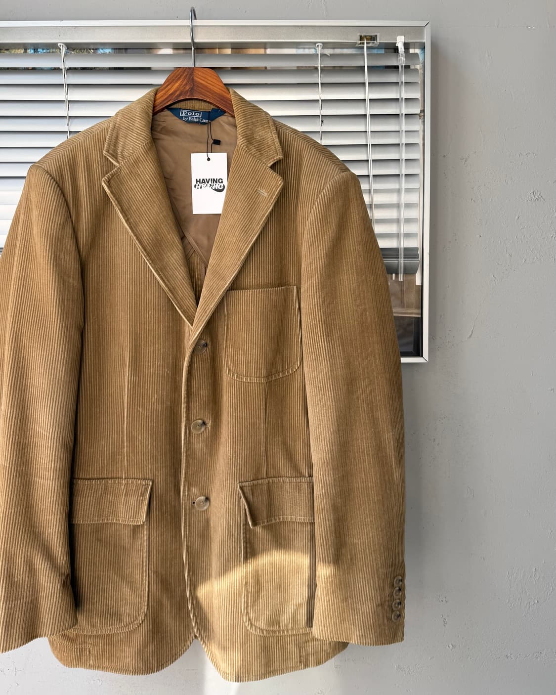 Polo Ralph Lauren 90~00s 3-BUTTON 코듀로이자켓 상품이미지3