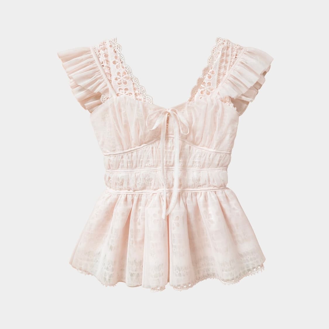 미엘르 - 피오레니아 나시 블라우스S 상품이미지5