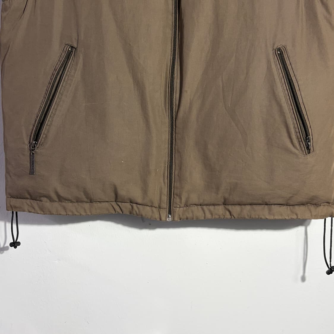 입생로랑 빈티지 브라운 패딩 베스트 (무료배송) 상품이미지2