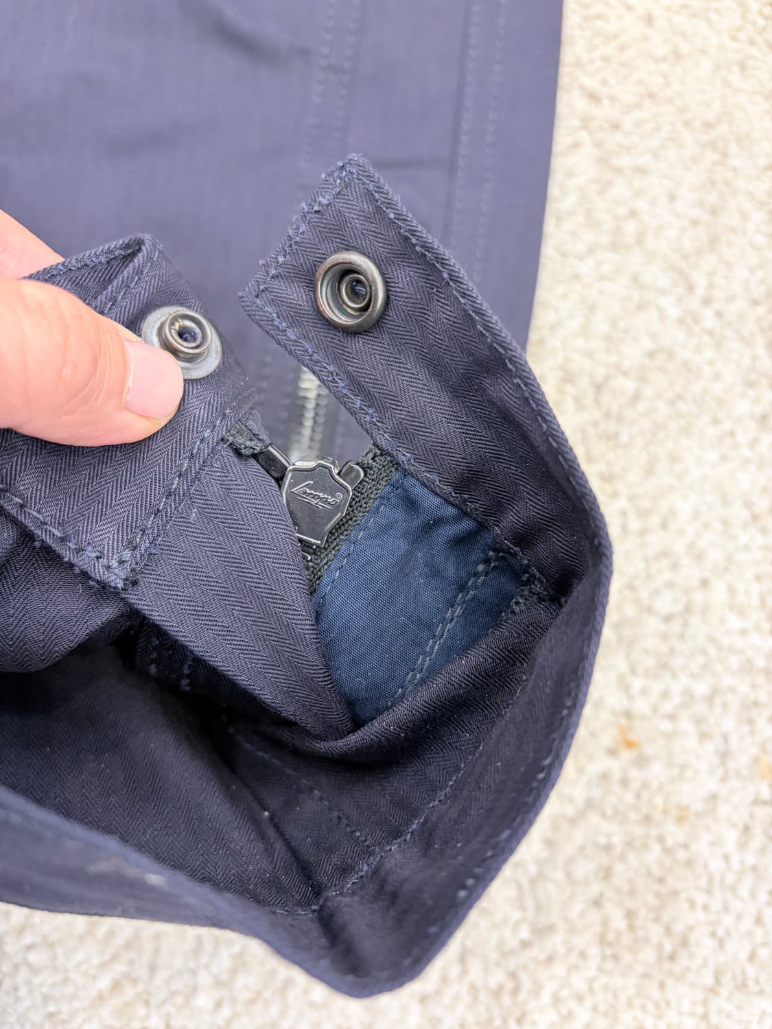 Lanvin 옴므 랑방 테이퍼 팬츠 29-30 상품이미지5