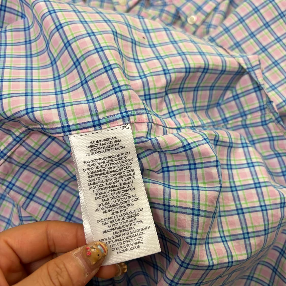 폴로 체크 셔츠[2224] 상품이미지9