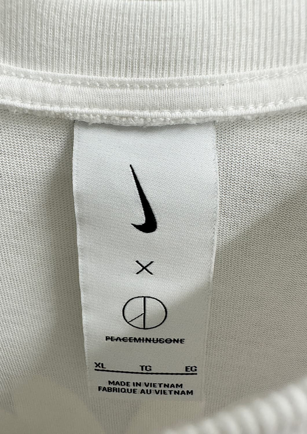 나이키 x 피스마이너스원 오버핏 티셔츠 XL  상품이미지5