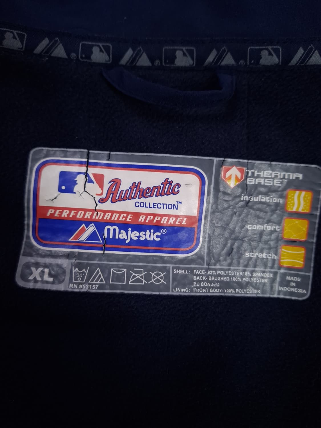 오리지날 마제스틱 브레이브즈 어센틱 자켓 상품이미지2