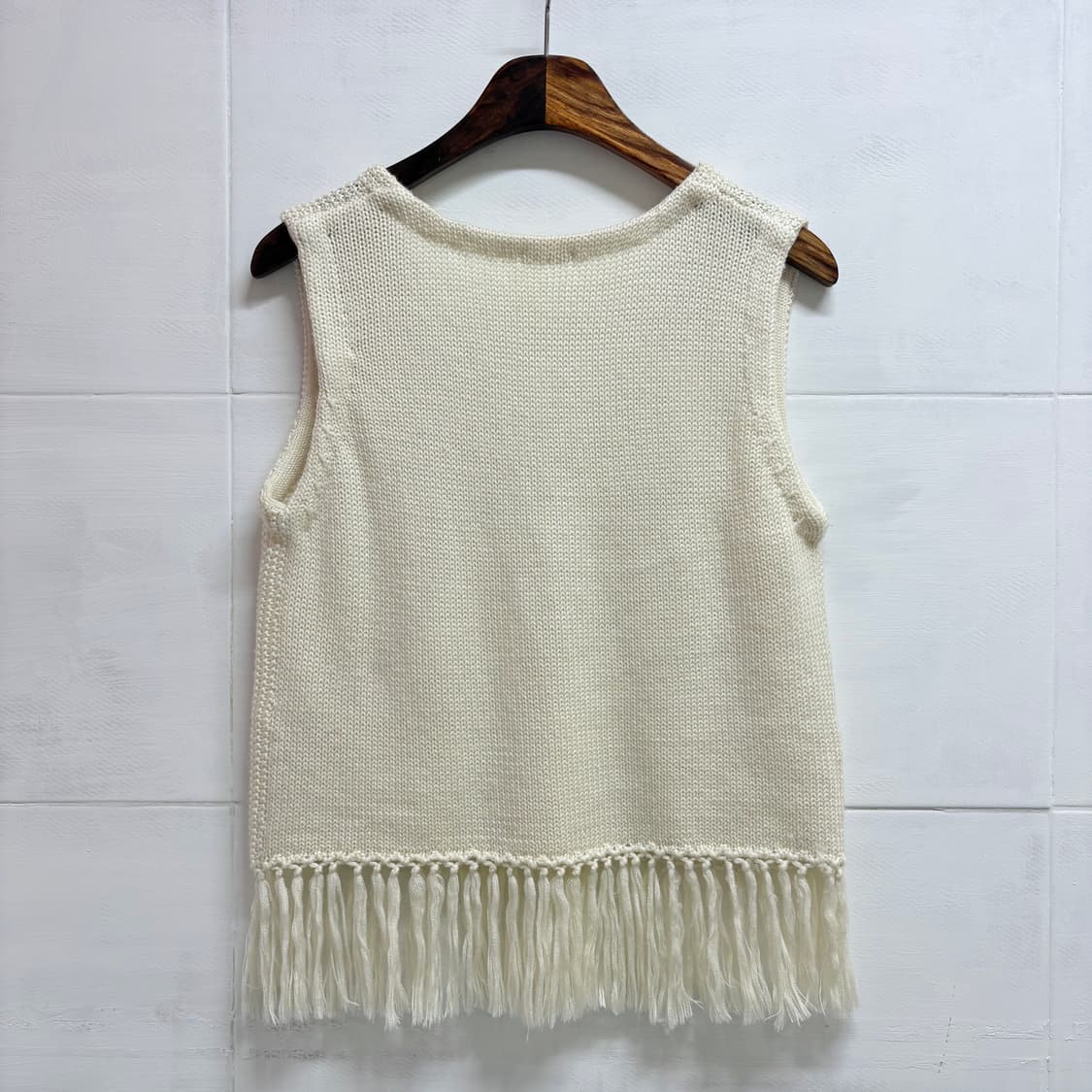 FREAK'S STORE 태슬 니트 베스트  상품이미지5