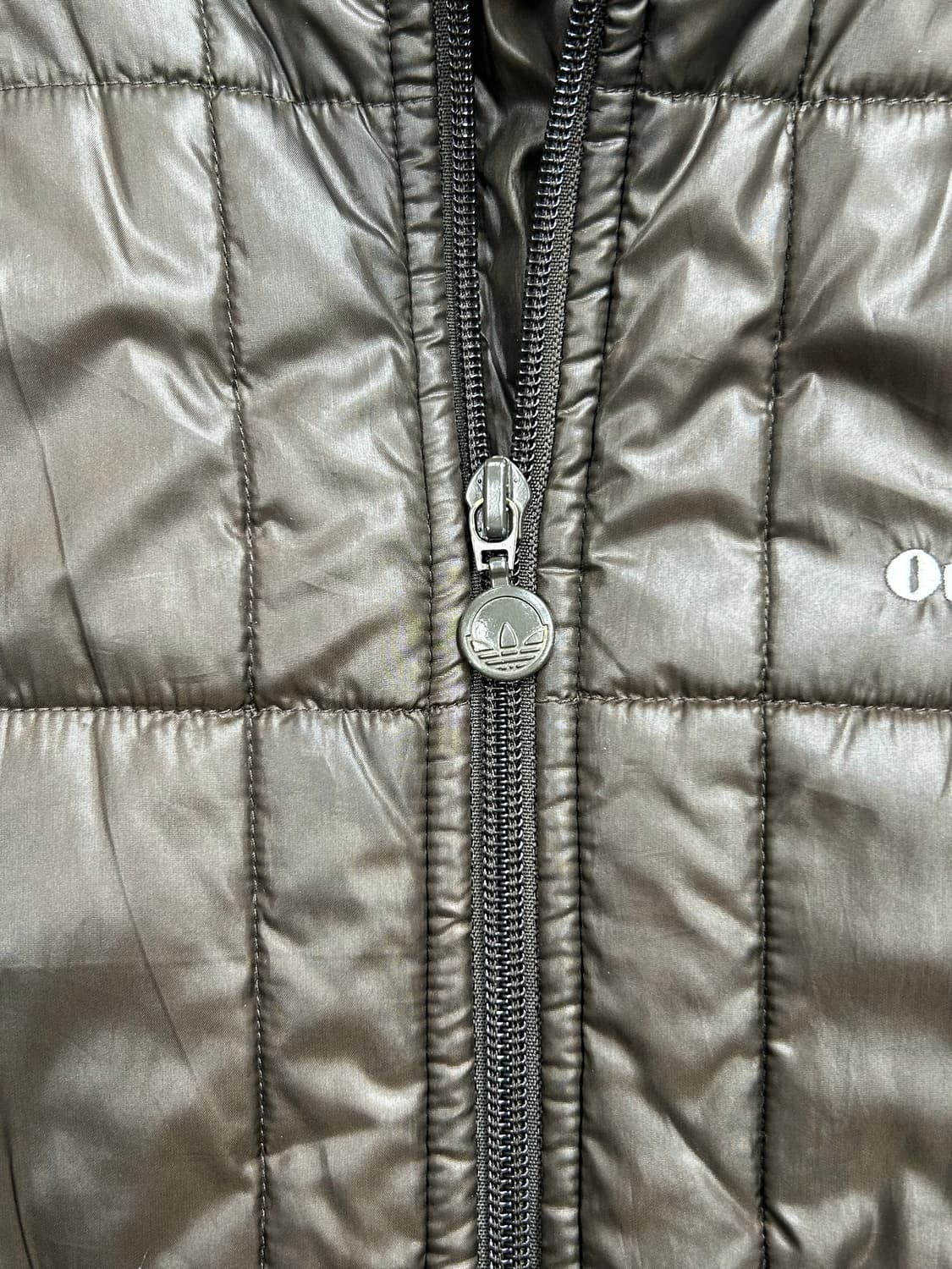 아디다스 00s 브라운 퀄팅 누빔 경량패딩 L 상품이미지6