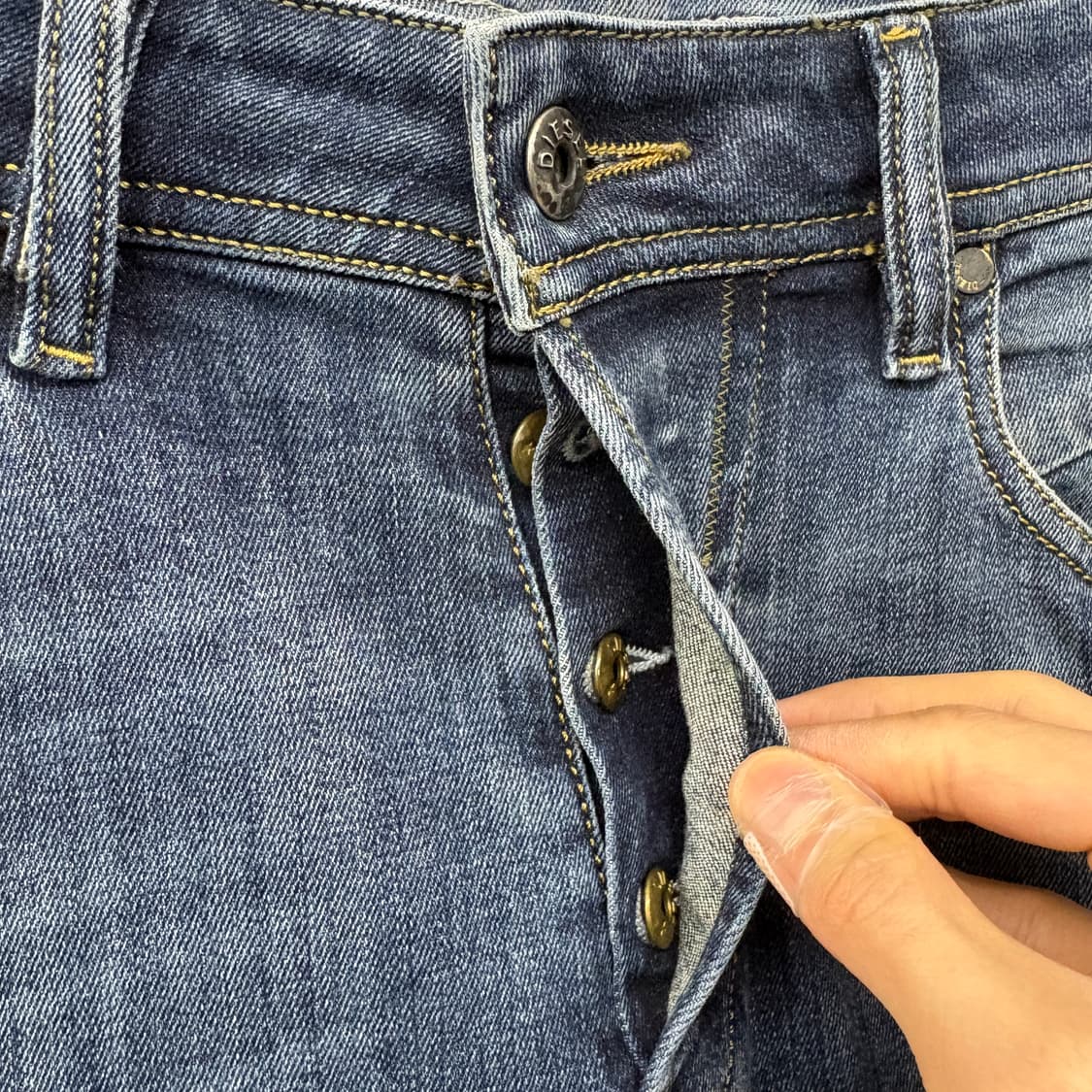 디젤 블루 데님 청바지 허리32in 상품이미지3