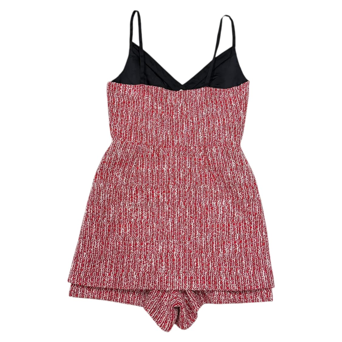 마쥬 블랙핑크 지수 트위드 점프수트 드레스 원피스 1 상품이미지3