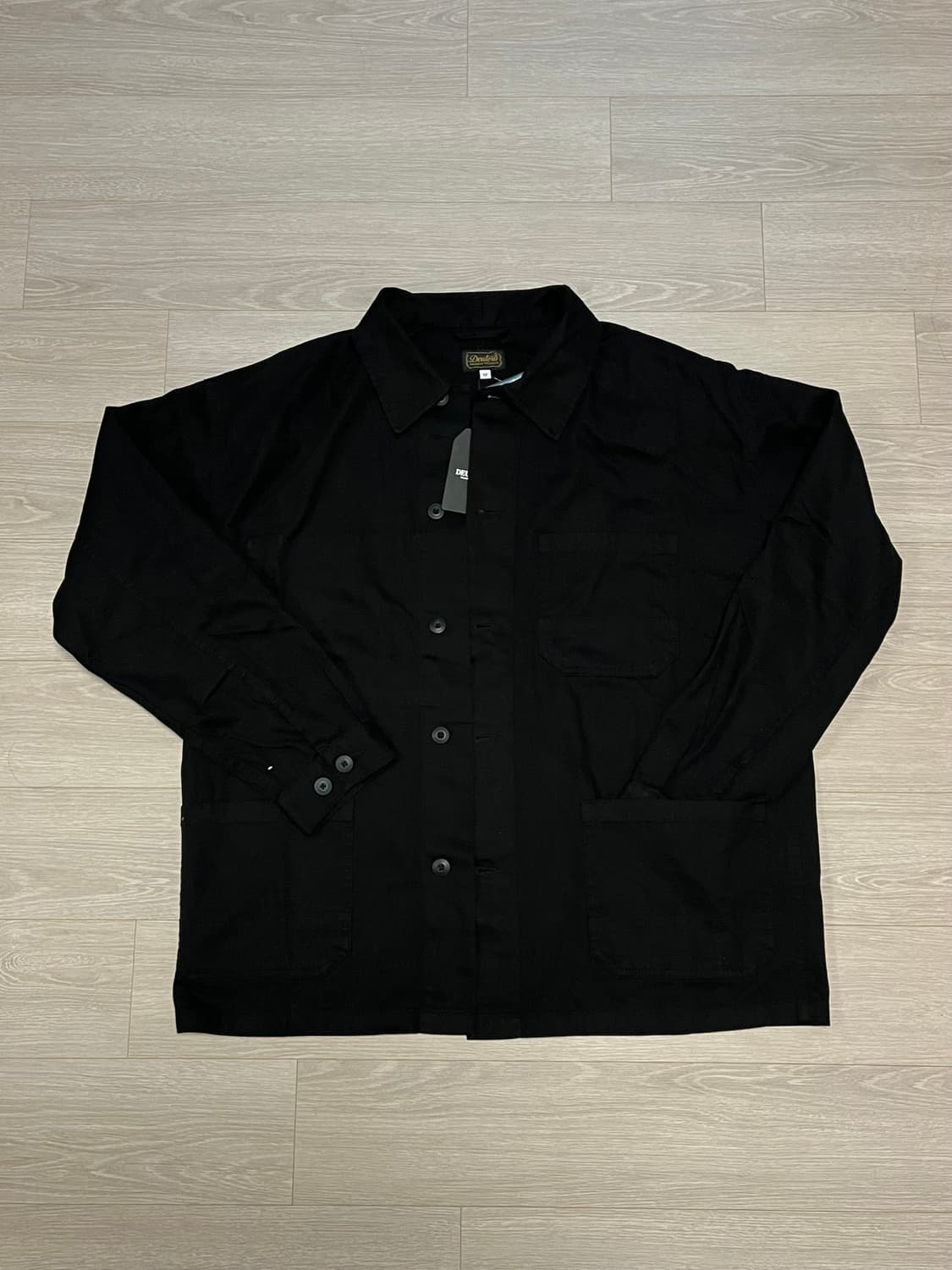 (새상품) 듀테로 프렌치 워크자켓 블랙 상품이미지1