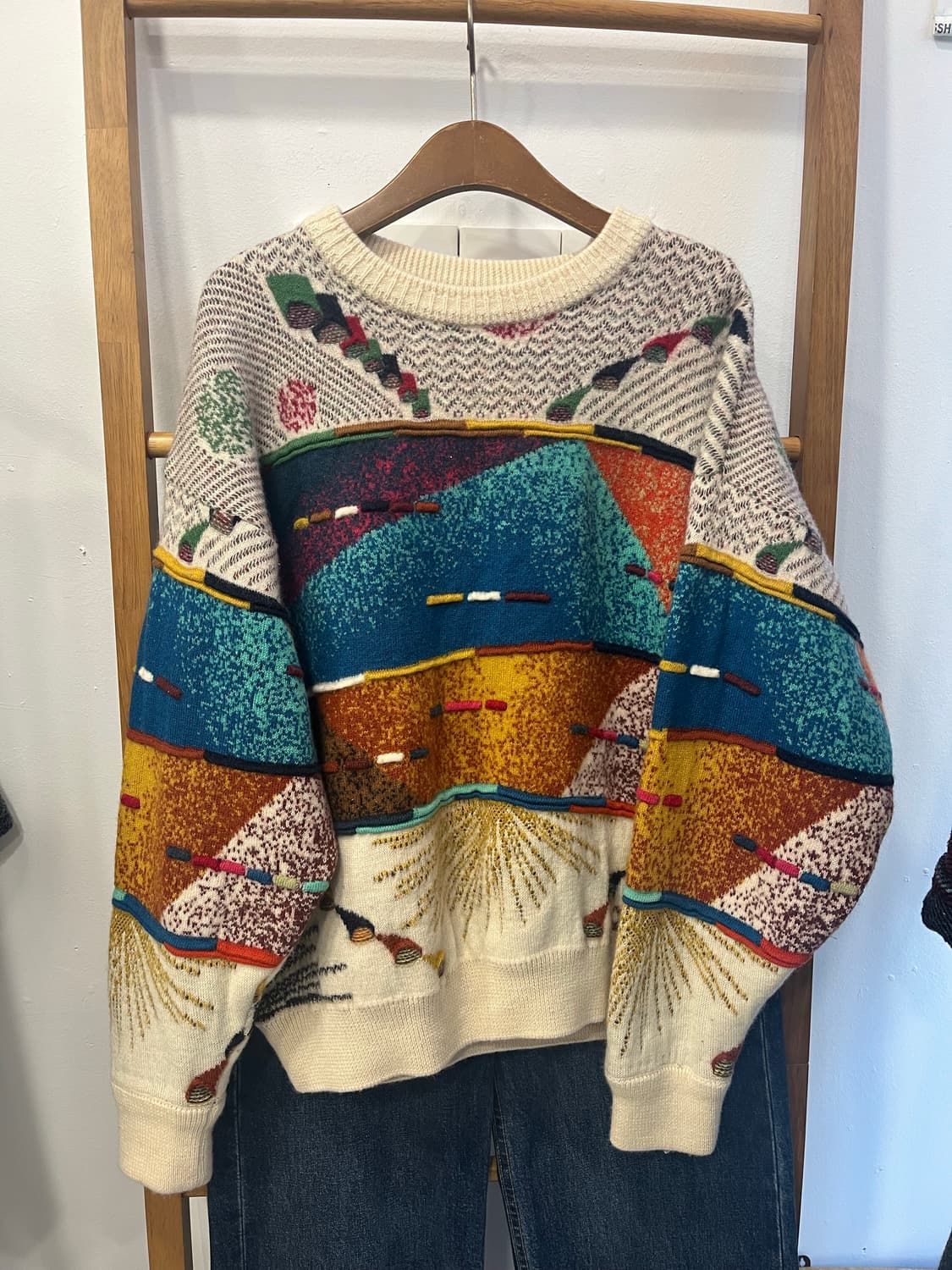 게쿠 케이블니트 상품이미지1