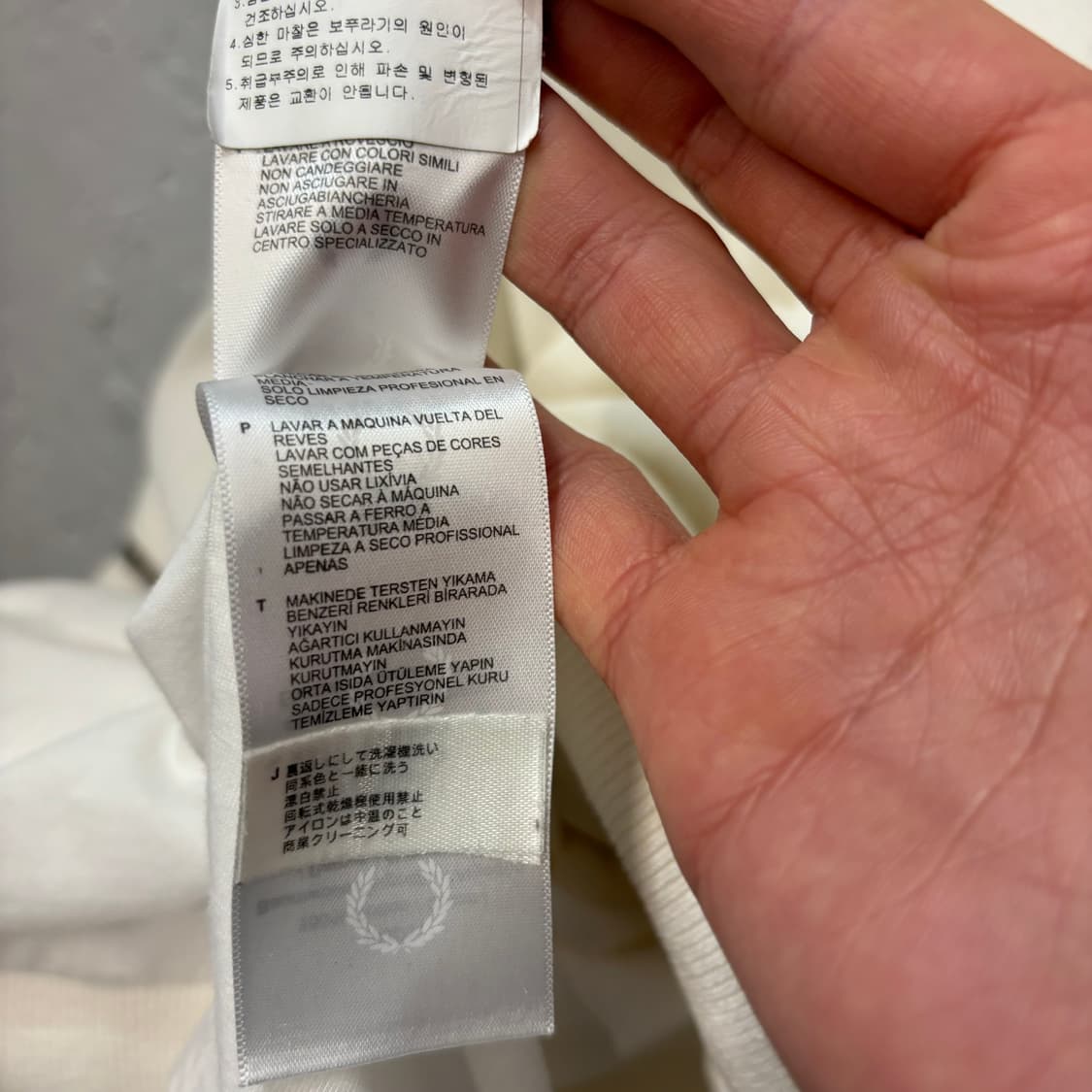 프레드페리 X 마가렛호웰 화이트 봄버 자켓 XL 상품이미지9