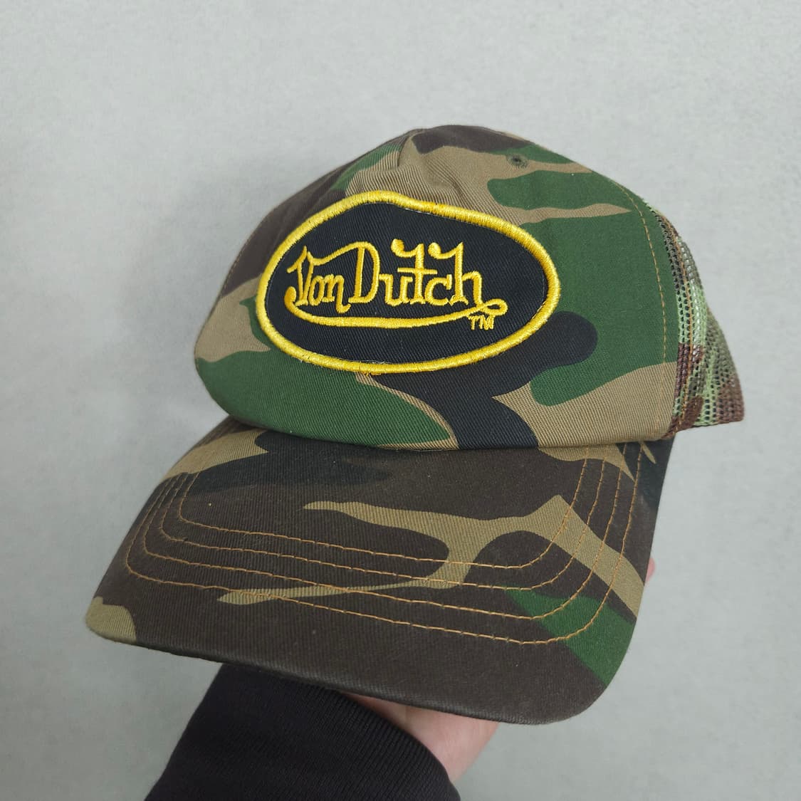 본더치 카모 메쉬캡 상품이미지1