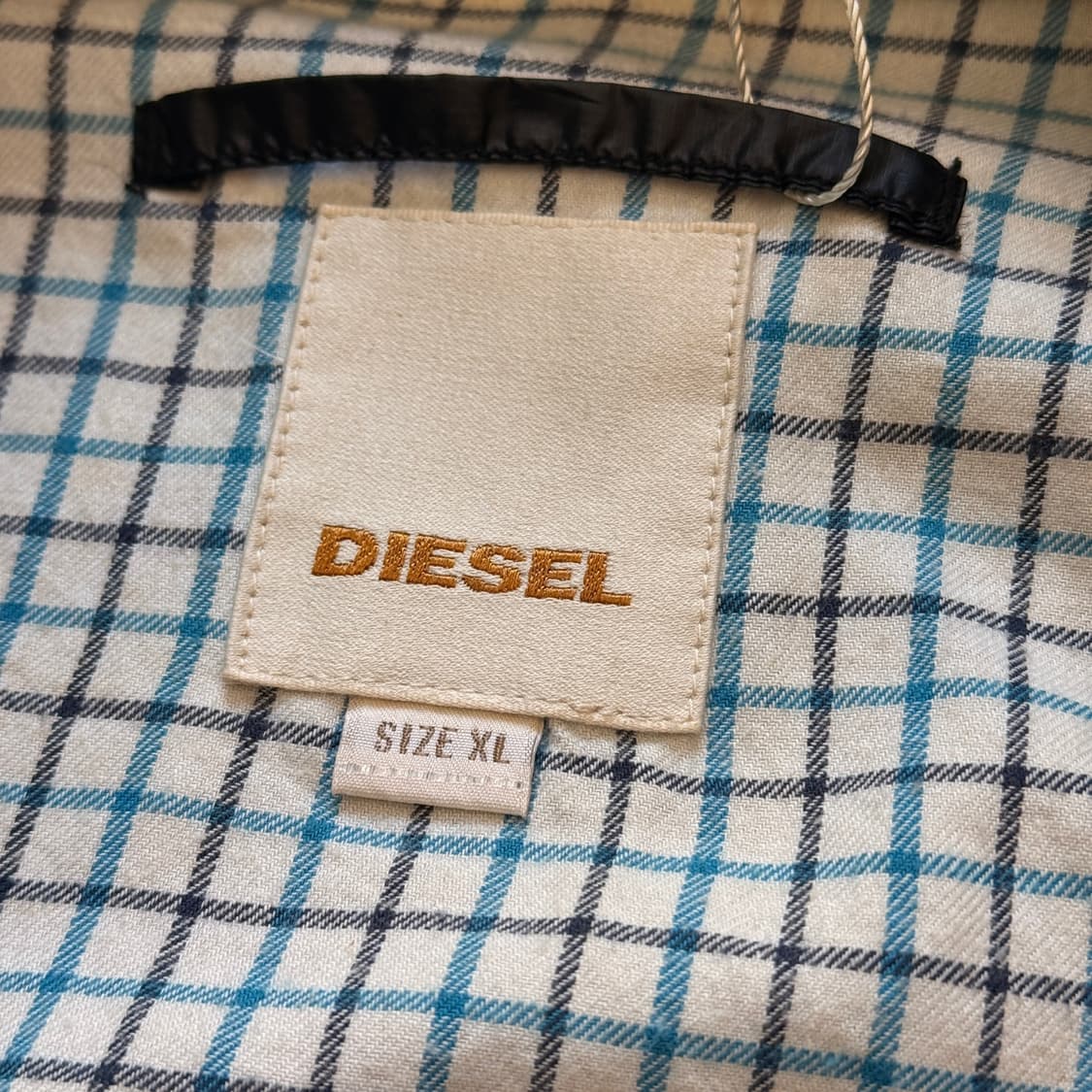 디젤 스카이 블루 안감 나일론 자켓  상품이미지9