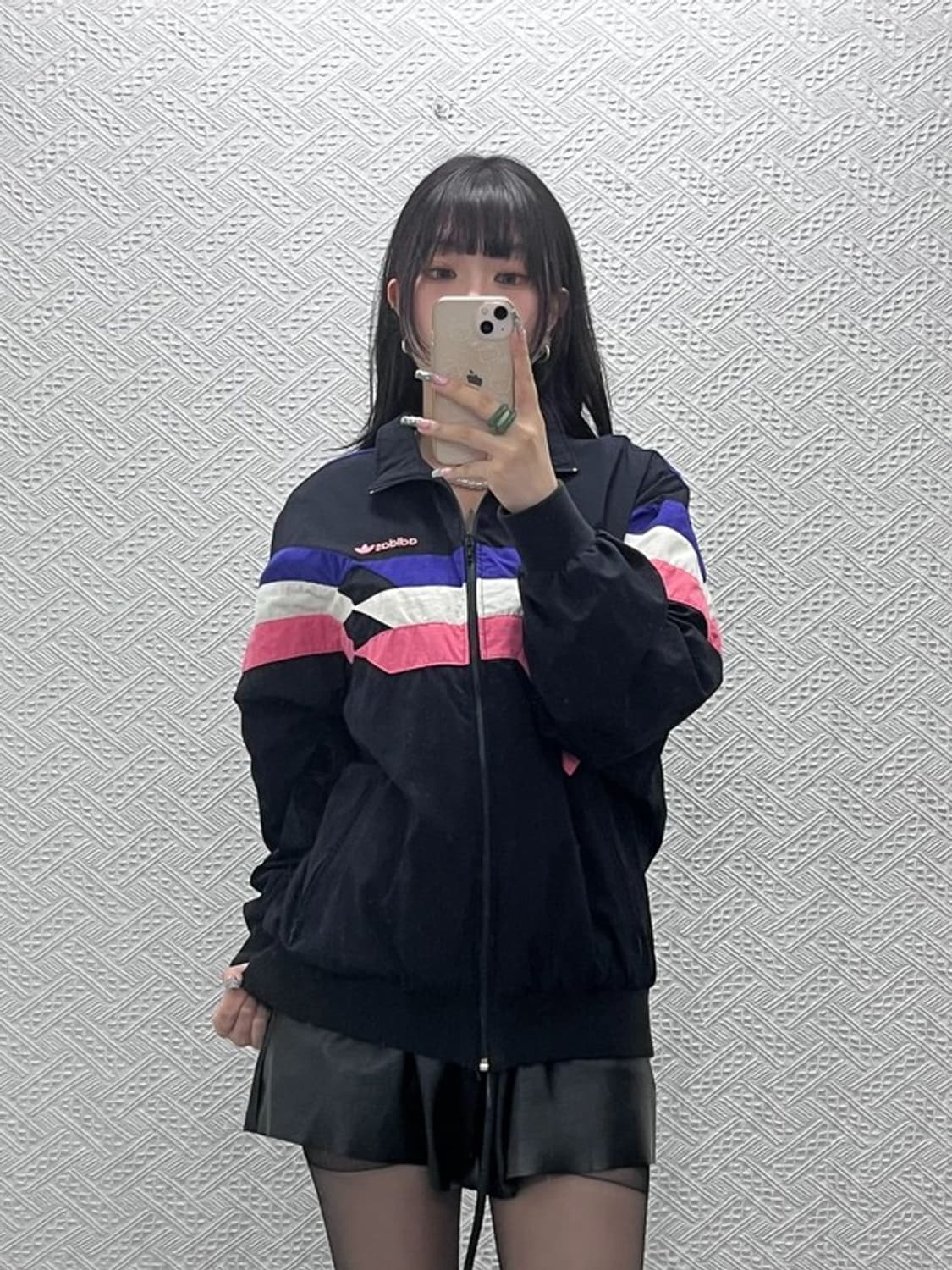 아디다스 올드스쿨 레트로 키치 90's 바람막이 자켓 105 C12601 상품이미지2