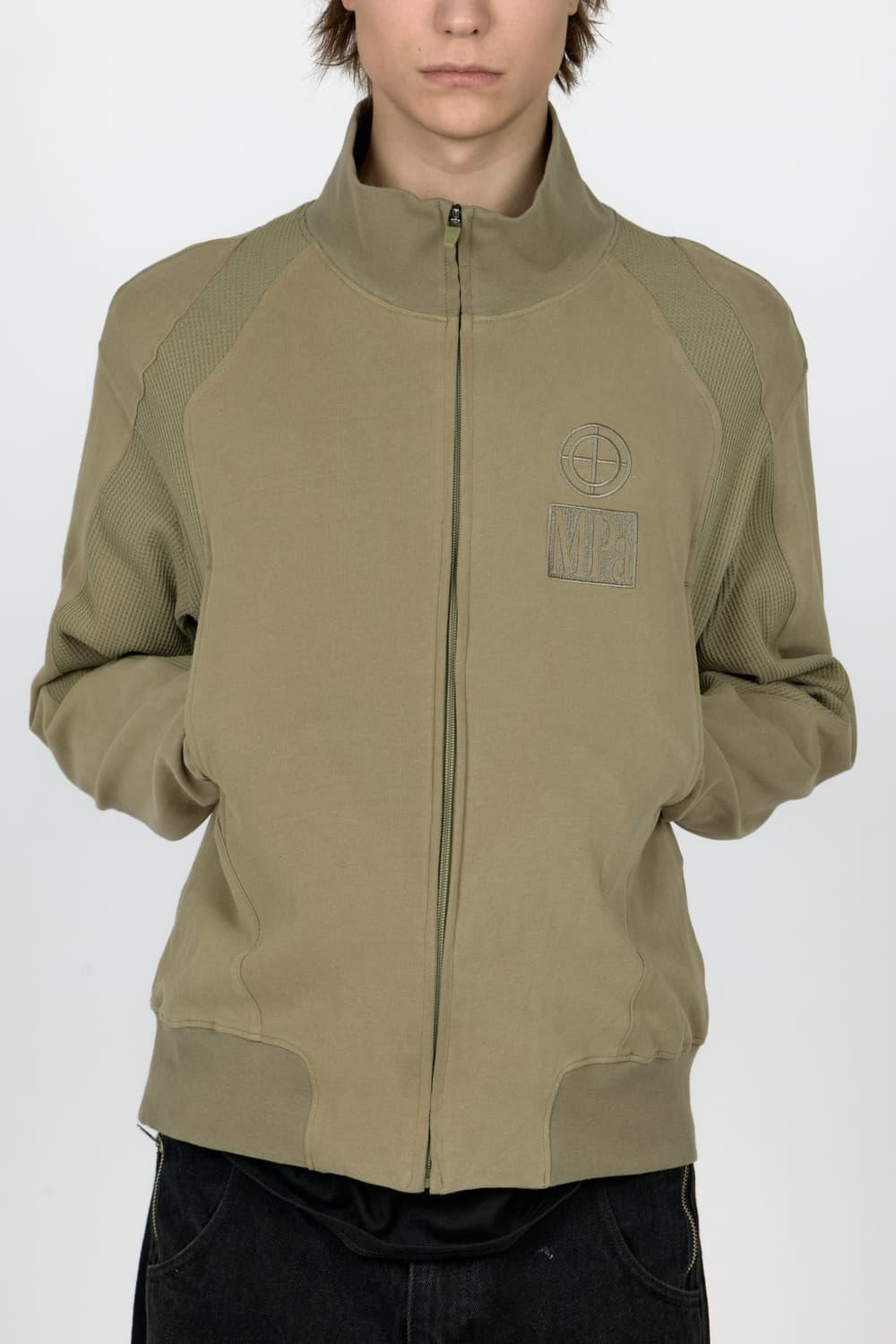 MPa CONTRAST ZIPPED JACKET (KHAKI) 상품이미지1