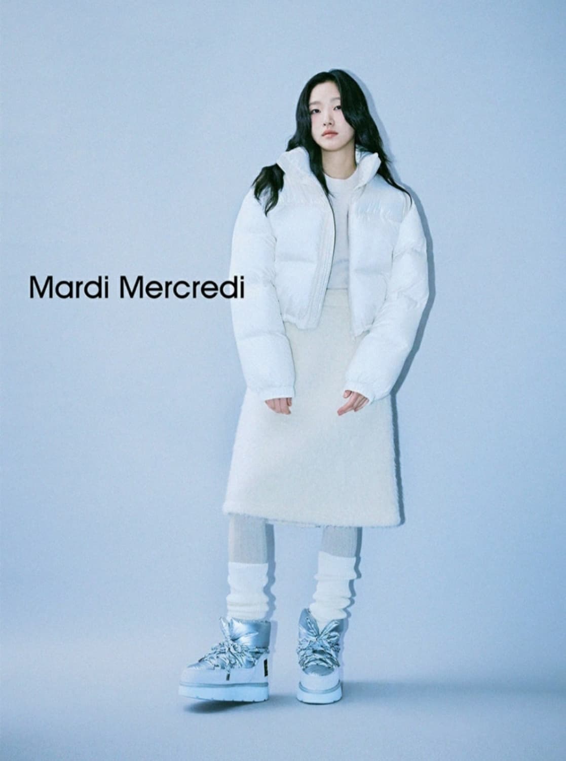 마르디 메크르디 크롭 패딩 다운 자켓 상품이미지2