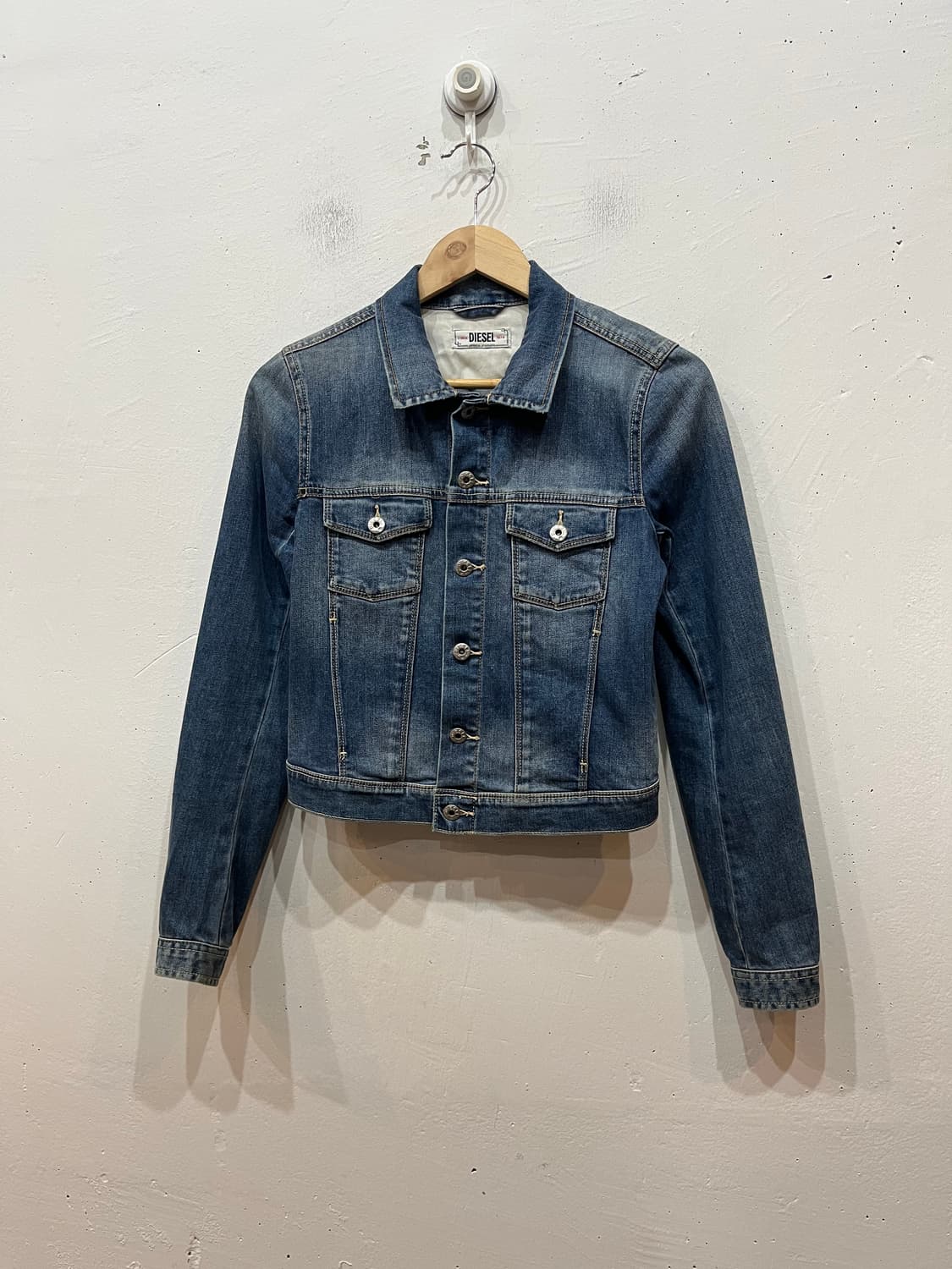 DIESEL 디젤 데님 트러커 자켓 우먼즈 XS 상품이미지1