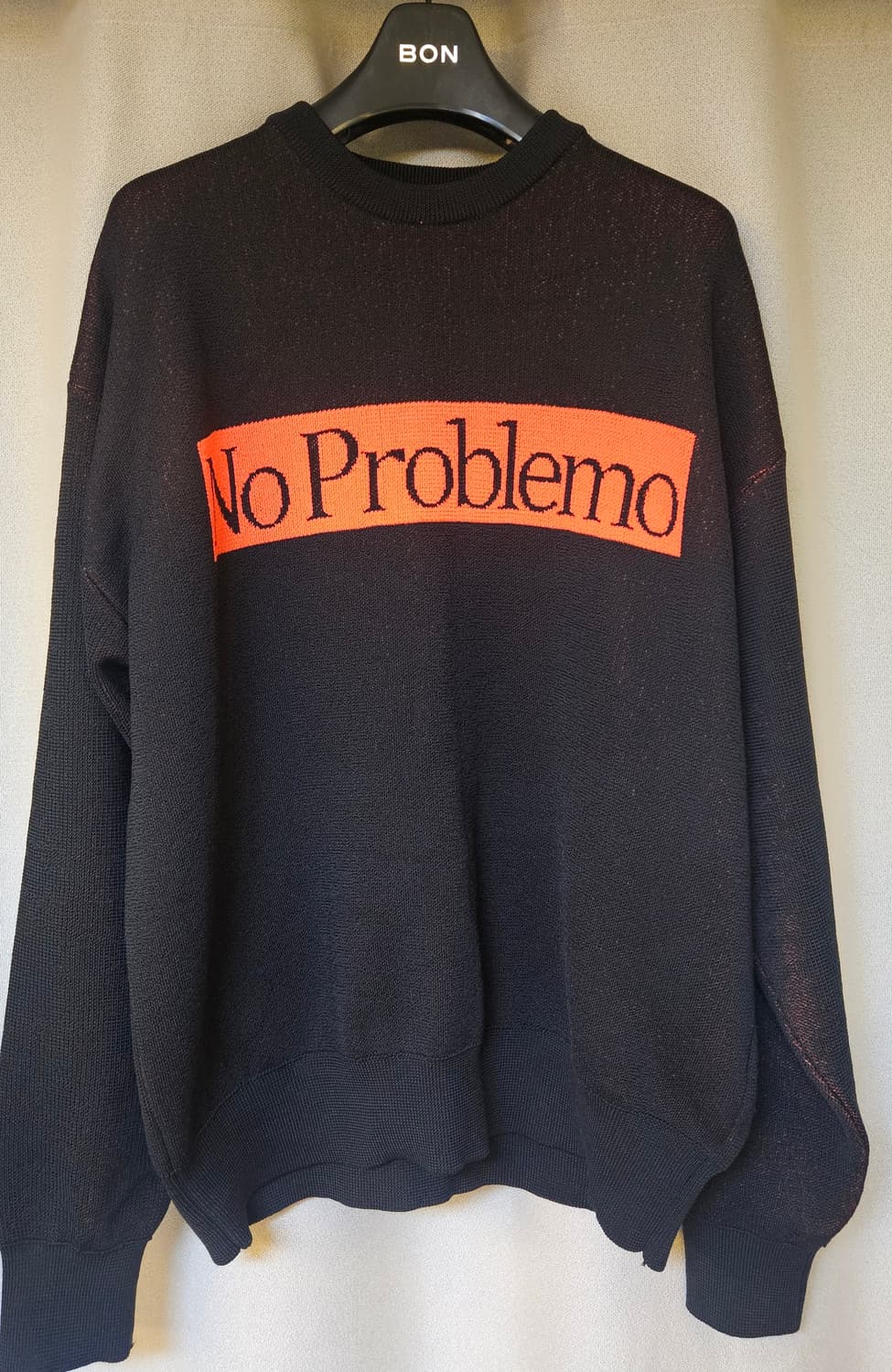 Aries No Problemo 블랙 니트 (XL) 상품이미지1