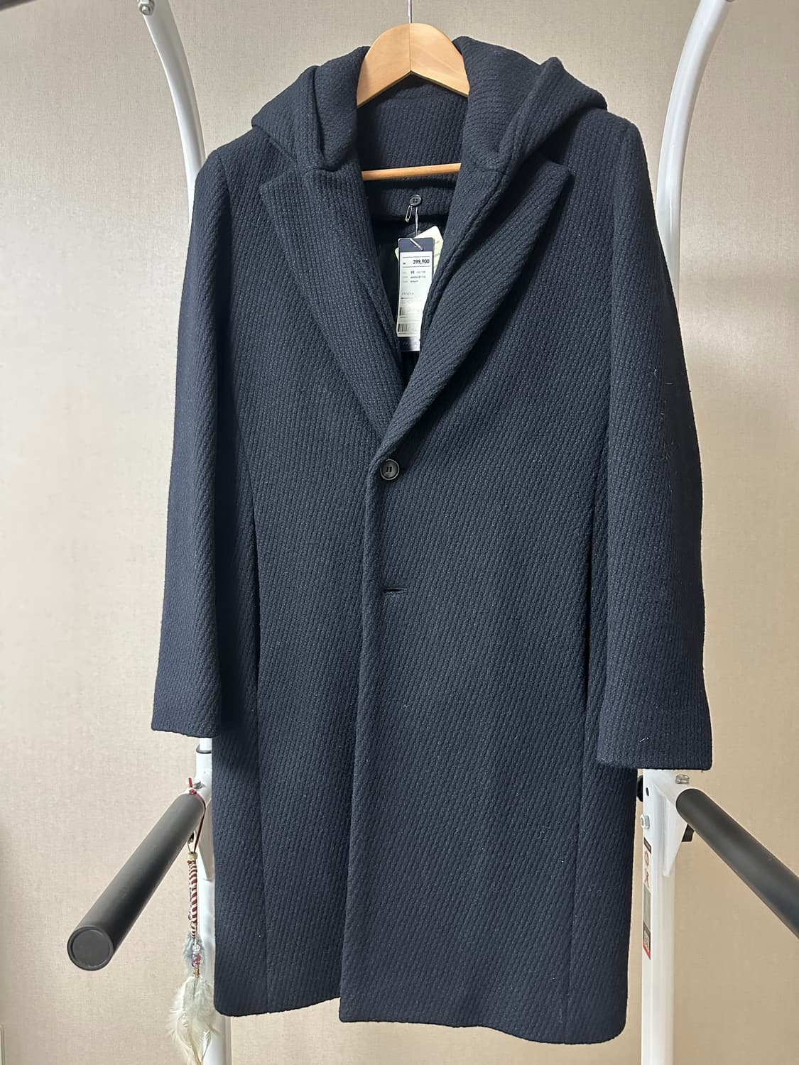 지오지아 후드코트 95 다크네이비 상품이미지1