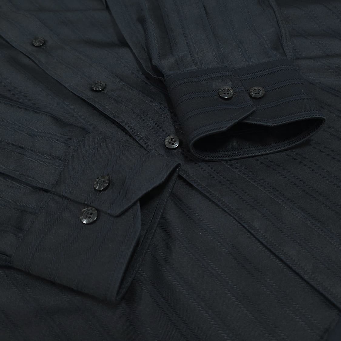 [100] 닥스 블랙 텍스처 스트라이프 긴팔셔츠 상품이미지7