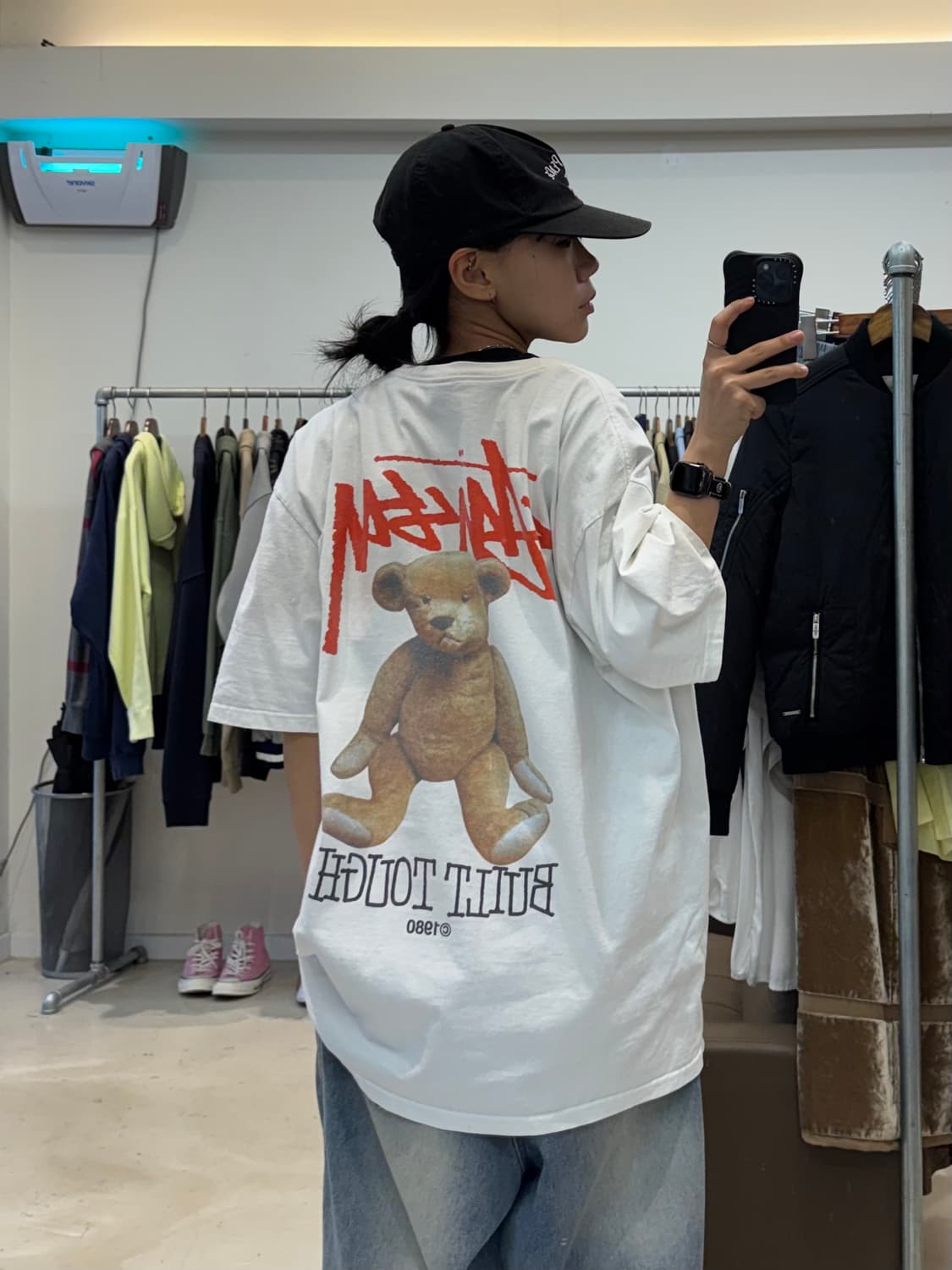 스투시 빌트 터프 곰돌이 반팔 티셔츠 상품이미지6