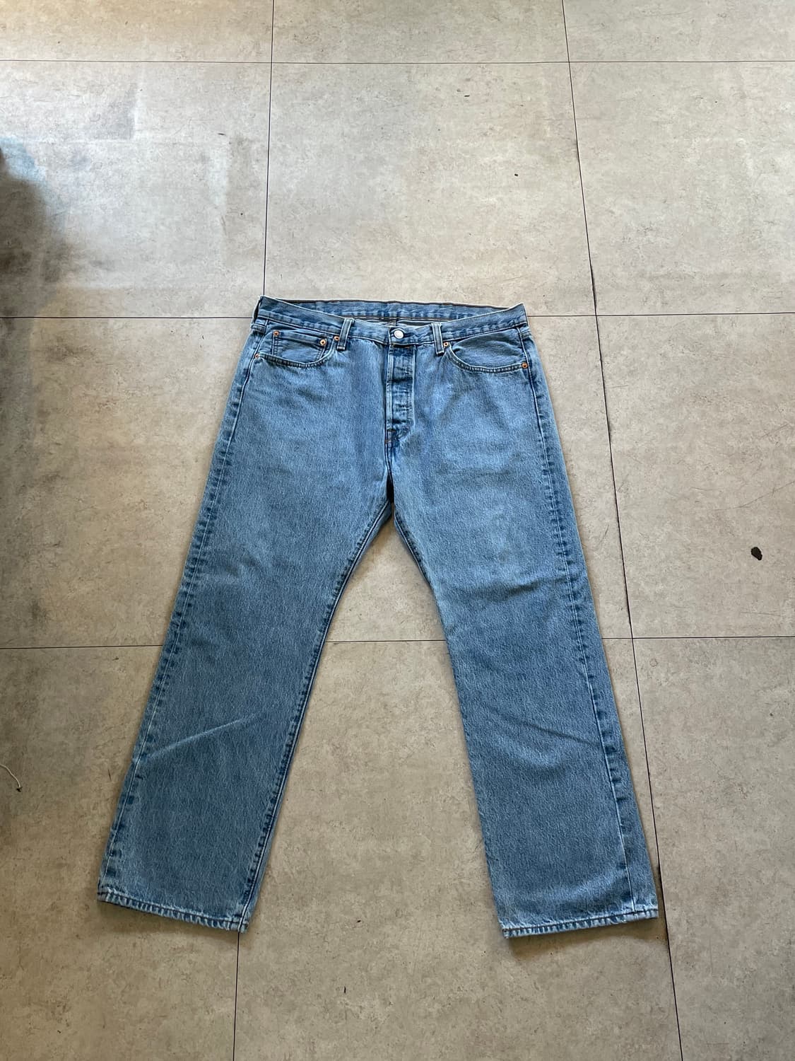 리바이스501 연청 데님 팬츠 상품이미지5